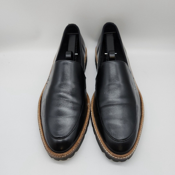 Ecco Black Leather Loafers - Picture 13 of 13